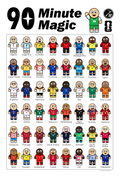 90 Minute Magic 2026 World Cup Poster